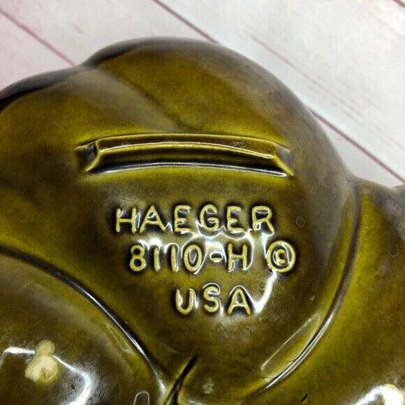 Haeger Relish Tidbit Tray Plate Pottery Vintage 8110 H Four Section Divided - Picture 6 of 7